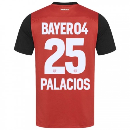 Bayer 04 Leverkusen Exequiel Palacios 25 Domácí 2024-25 - Fotbalové Dresy (S/S) Bayer 04 Leverkusen Exequiel Palacios 25 Domácí 2024-25 - Fotbalové Dresy (S/S)